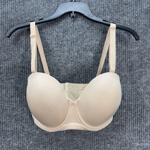 Wacoal Bra 32G Red Carpet Convertible Strapless Contour Underwire Nude 854119